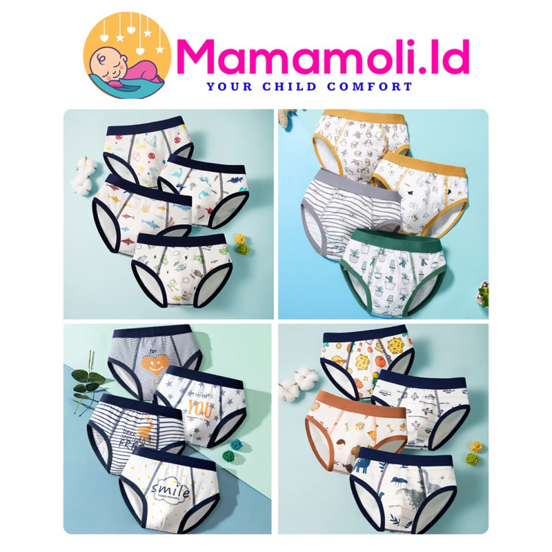 Celana Dalam Anak Laki Laki / Kolor Anak Anak / CD Anak Laki/ Sempak Kancut Anak Laki Laki / Boy Underwear