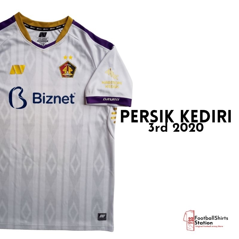 Jersey Persik Kediri 3rd 2020 Player Issue Size 4XL Original Noij