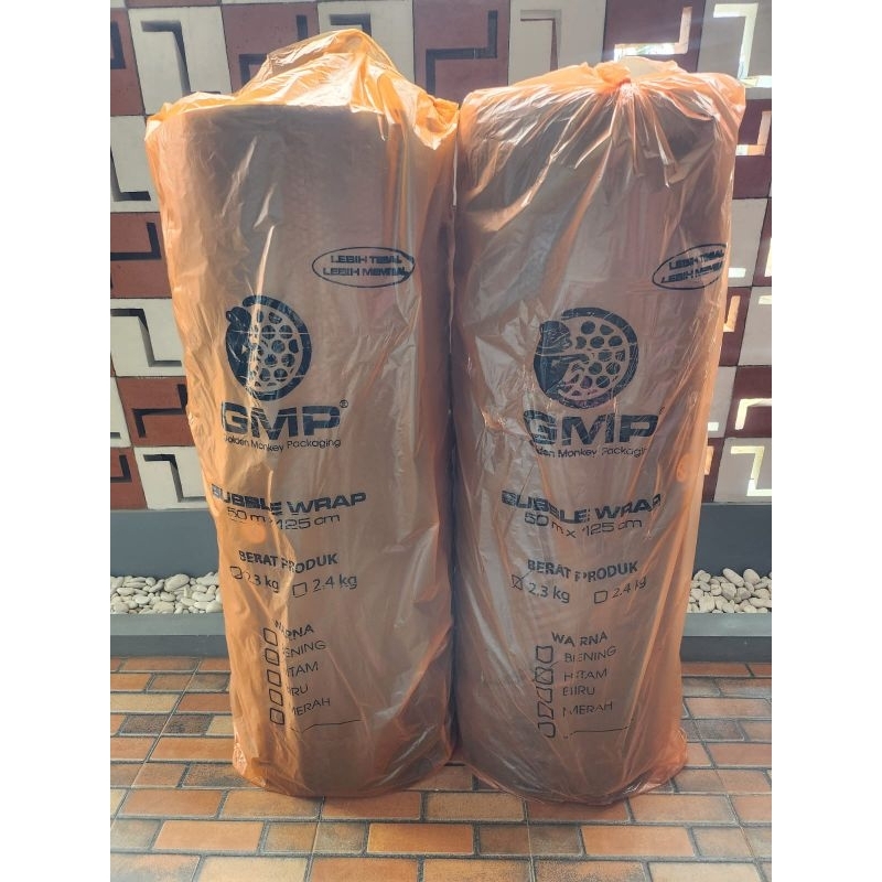 

Bubble Wrap GMP Hitam TERMURAH 50Mx125Cm