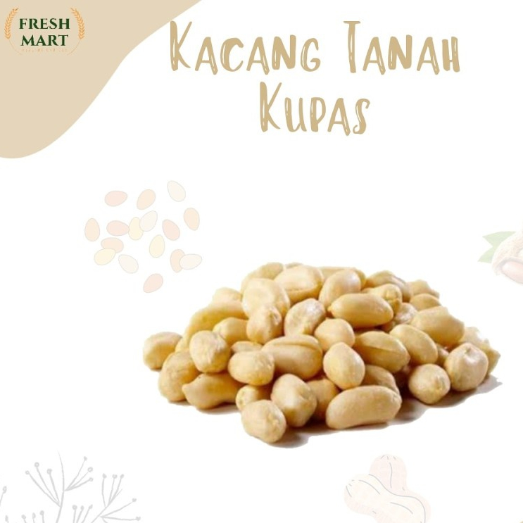 

Kacang tanah kupas whole peeled peanuts 500gr