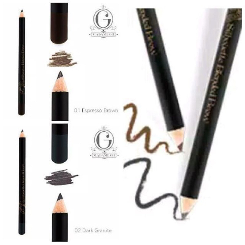 Madame Gie Silhouette Blended Brow Pensil Alis