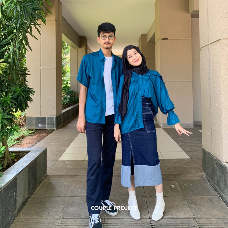 COMFY COUPLE SET BAJU COUPLE PASANGAN/ KEMEJA COUPLE PASANGAN BY COUPLE PROJECT