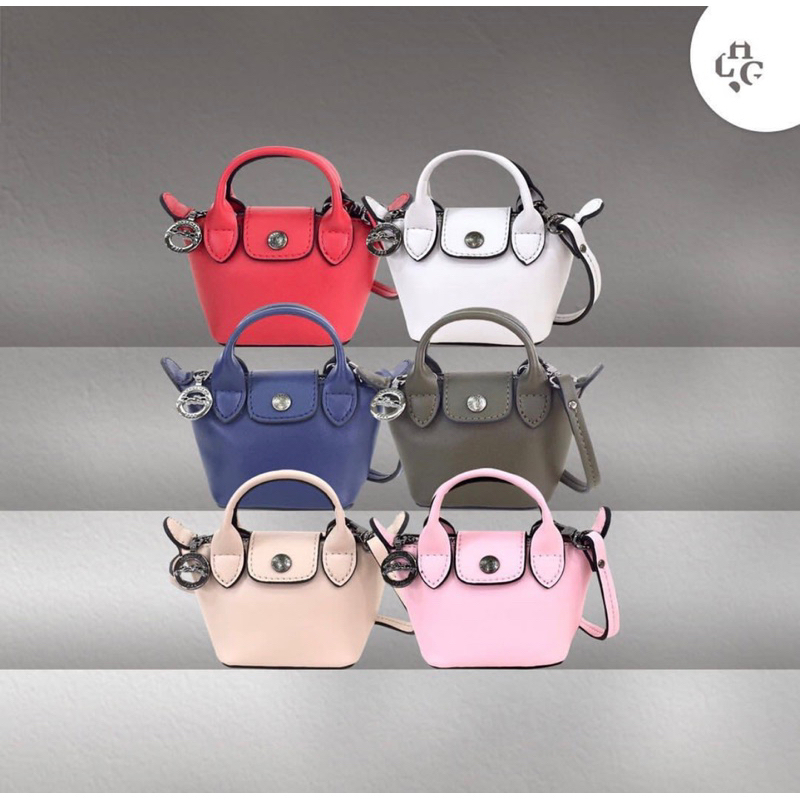 LC Le Pliage Top Handle Cuir Nano