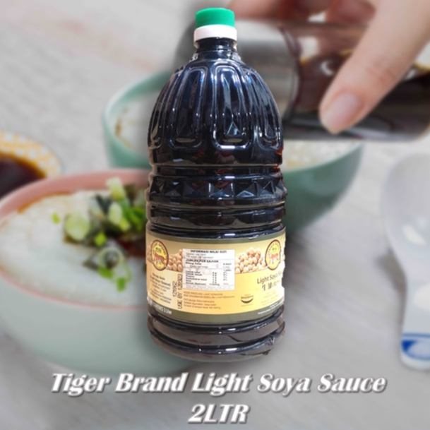 

Tiger Brand Light Soya Sauce 2LTR