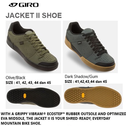 Giro Jacket II MTB Shoe not Five Ten