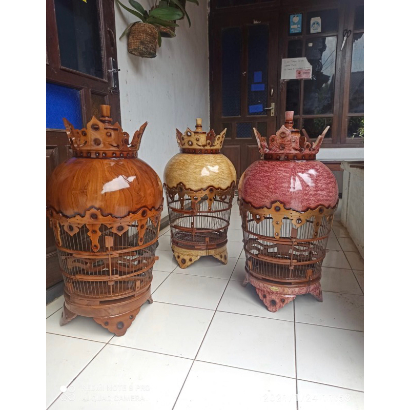 SANGKAR PERKUTUT JATI JEPARA