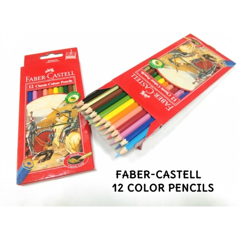 

pensil warna faber castell 12 dan 24 warna