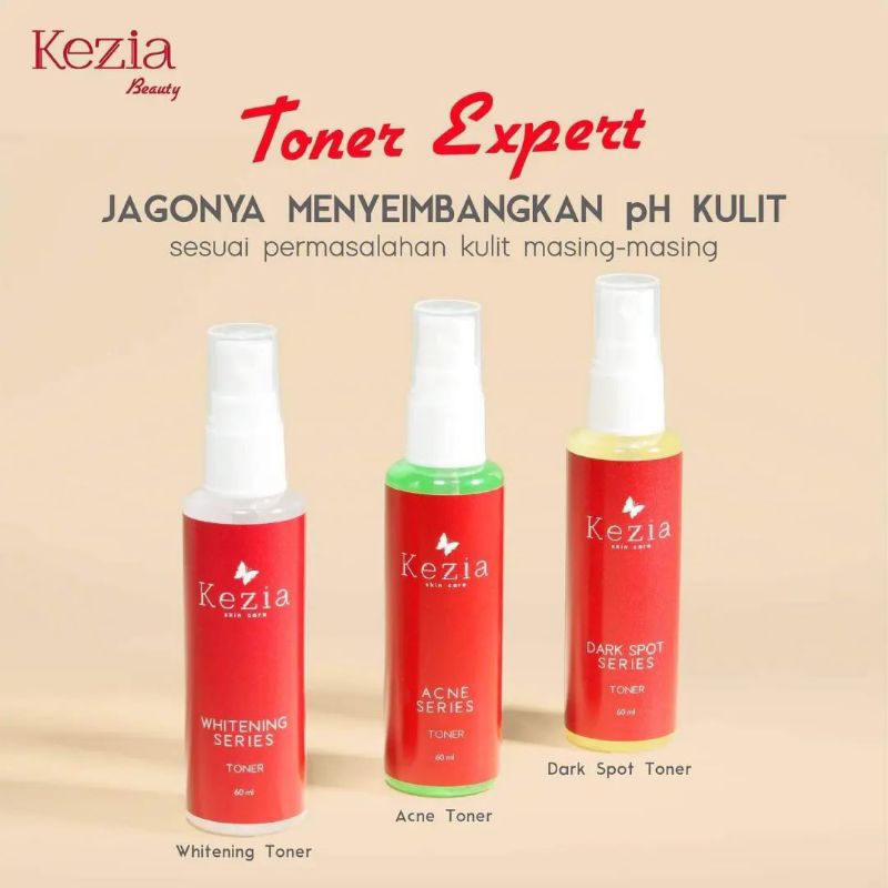 TONER KEZIA SKINCARE ECER WHITENING/ACNE/DARKSPOT