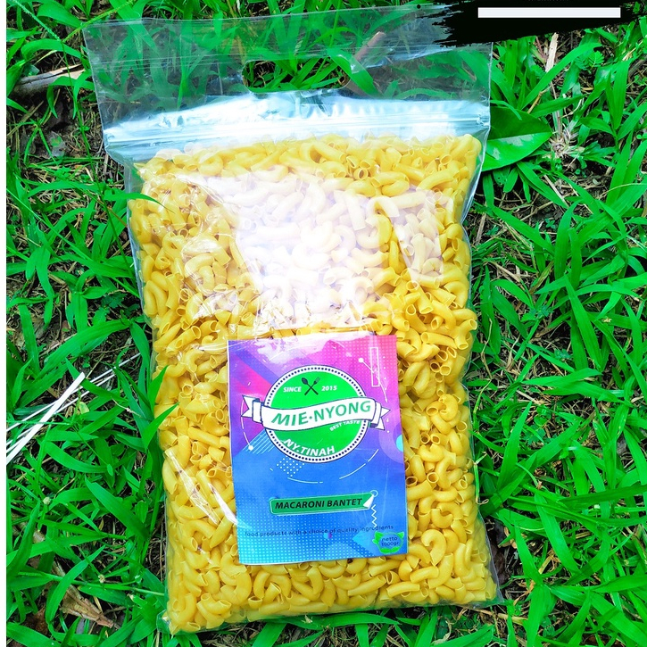 

minyong makaroni bantat makaroni mekar mentah kemasan 1kg super gurih dan renyah