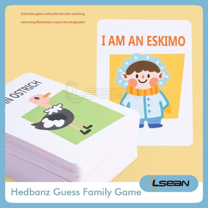 MAINAN HEADBAND FAMILY GAME | HEDBANZ GUESS WHO AM I