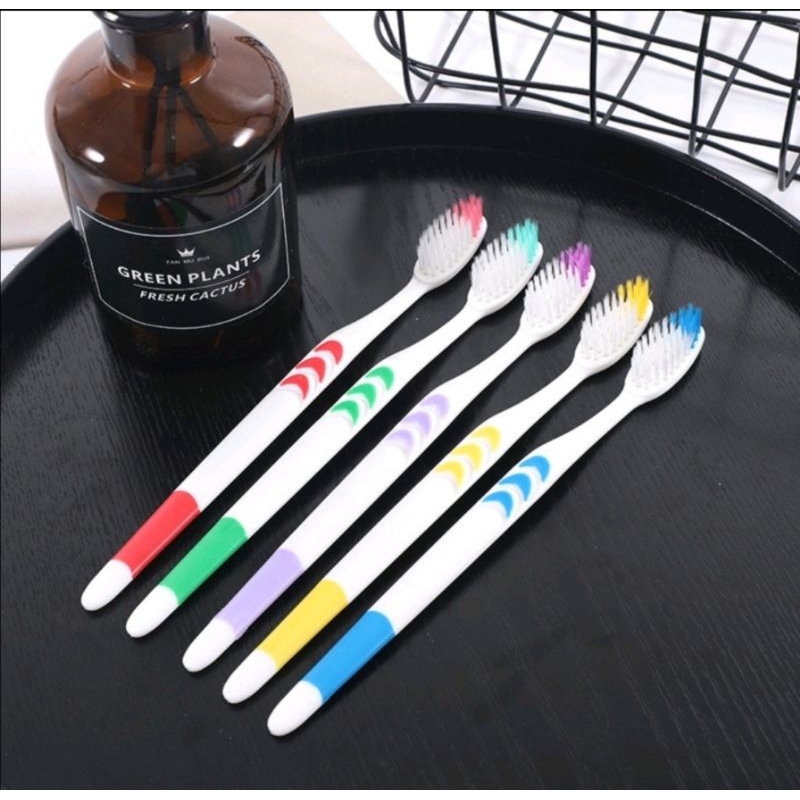 1 Set 10 pcs Sikat Gigi Dewasa / Anak-anak soft wool