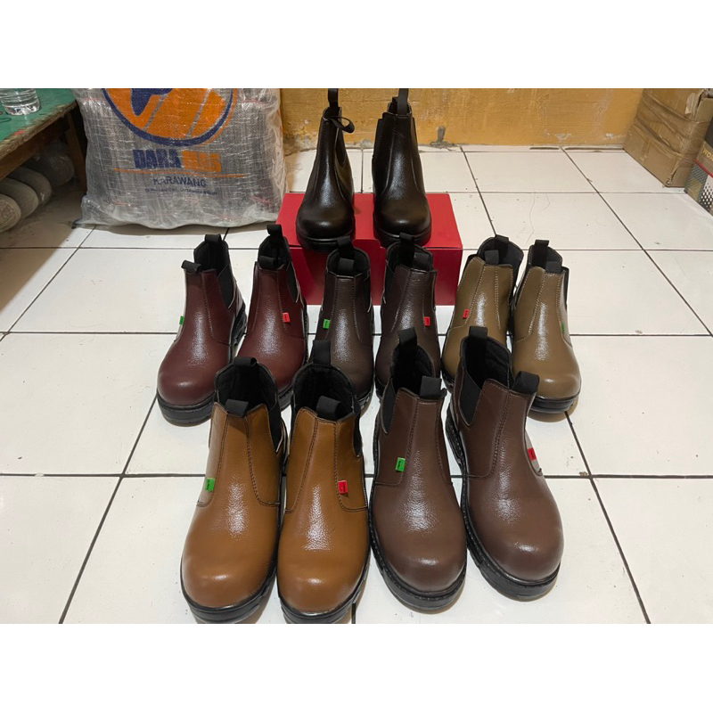 sepatu pria, sepatu ujung besi ,sepatu safety pria, sepatu safety kings ujung besi