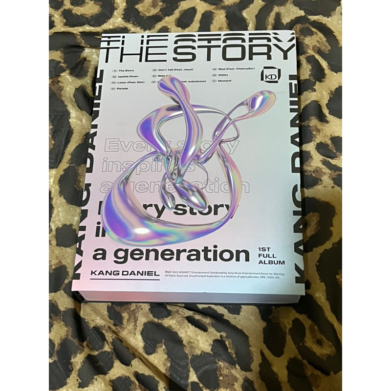 Album Kang Daniel The story 1st full album