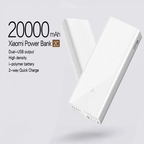 (NEW) POWERBANK MI  20000 MAH QUICK CHARGING TYPE MICRO TERLARIS