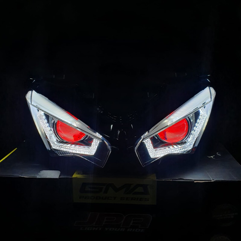 Lampu Depan HID Projie JPA Kawasaki ZX25R Zx 25