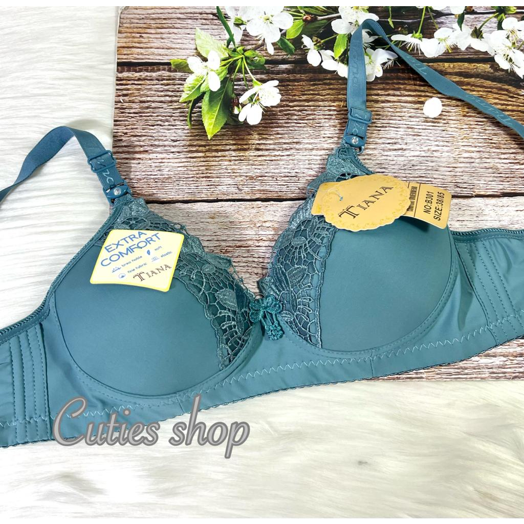 BRA NON KAWAT BUSA TIPIS, LIS RENDA, SIZE 38 - 44