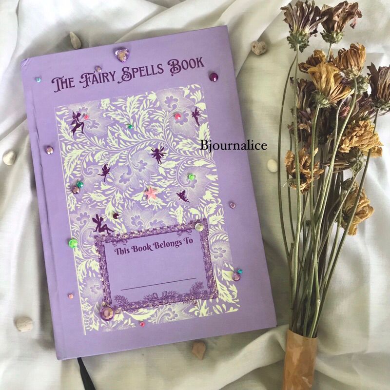 

[BJOURNALICE] NOTEBOOK THE FAIRY SPELLS BOOK A5 HARDCOVER AESTHETIC