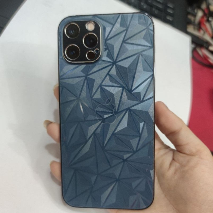 TECNO SPARK GO 2023 SPARK 10 NFC SPARK 10 PRO 9T 8C 6 GO SPARK 7 7 NFC 7 PRO ANTI GORES BELAKANG SKIN DIAMOND GARSKIN MOTIF 3D SPIRAL ANTI JAMUR TRANSPARAN PELINDUNG BELAKANG