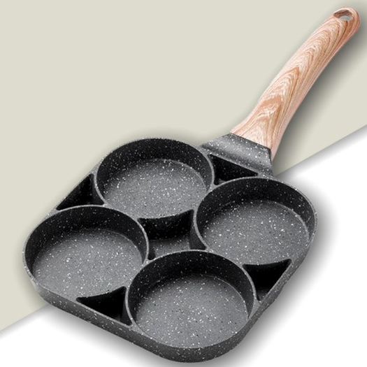 FRYPAN KOTAK 4 LUBANG HM-194 HOME PRO 394194