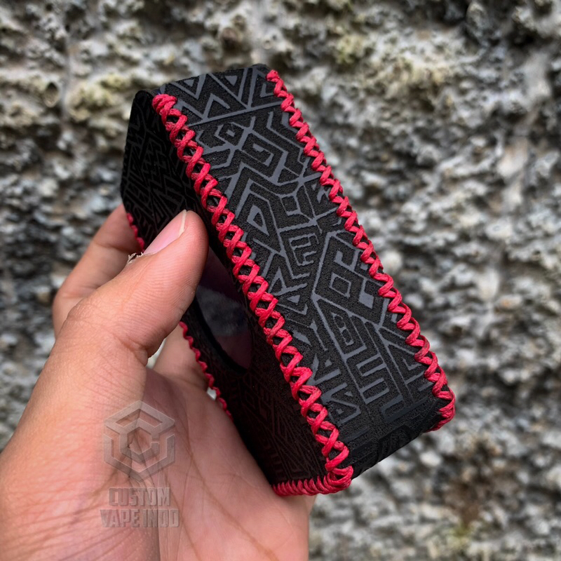 Leather sleeve / Case Basic Centaurus M200 Model Lubang Full Engraving Aztec