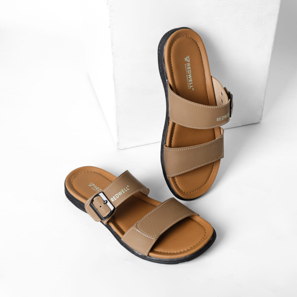 REDWELL - Sandal Pria Kulit KS 001 Series