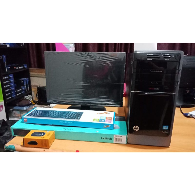 Paket Komputer kasir lengkap siap pakai ll Komputer kasir Branded ll Komputer untuk kasir berbagai macam usaha ll Komputer kasir intel Gen 4 dengan PC slim desktop NEC ll Komputer kasir desktop PC  branded hemat listrik mudah digunakan