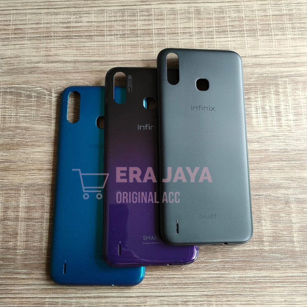 INFINIX SMART 4C - Backdoor Tutup Belakang Hp Infinix Smart 4 X653C Back Cover Casing Infinix X653C 