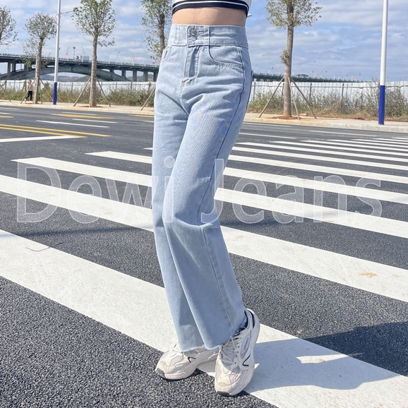 L.A.Outlet J23 Autentik Bulan Natal Celana Panjang HW Kulot Jeans Boyfriend Jeans Korea Jeans Celana Jeans Impor jeans highwaist celana highwaist newjeans jeans korean style celana jeans wanita jeans korea celana jeans kulot Biru Nyaman