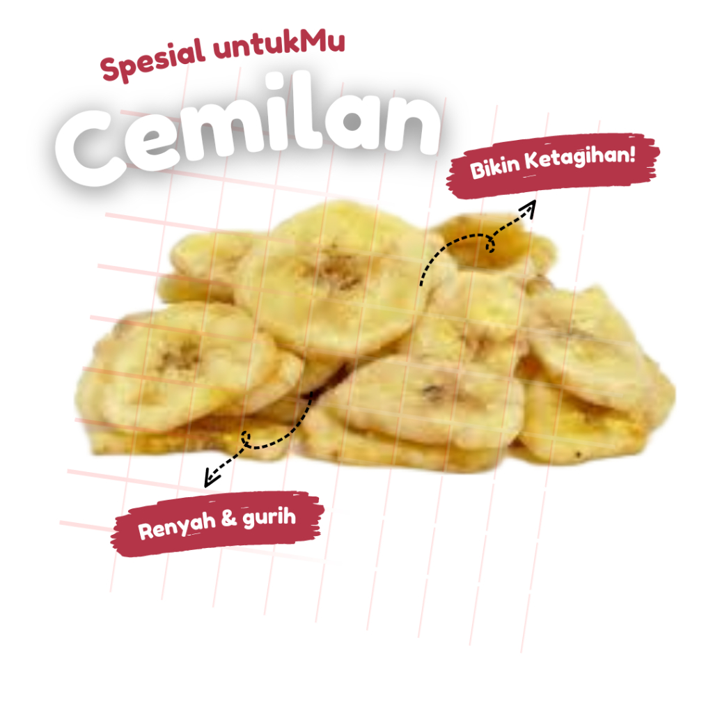 

keripik pisang kepok manis 200gr