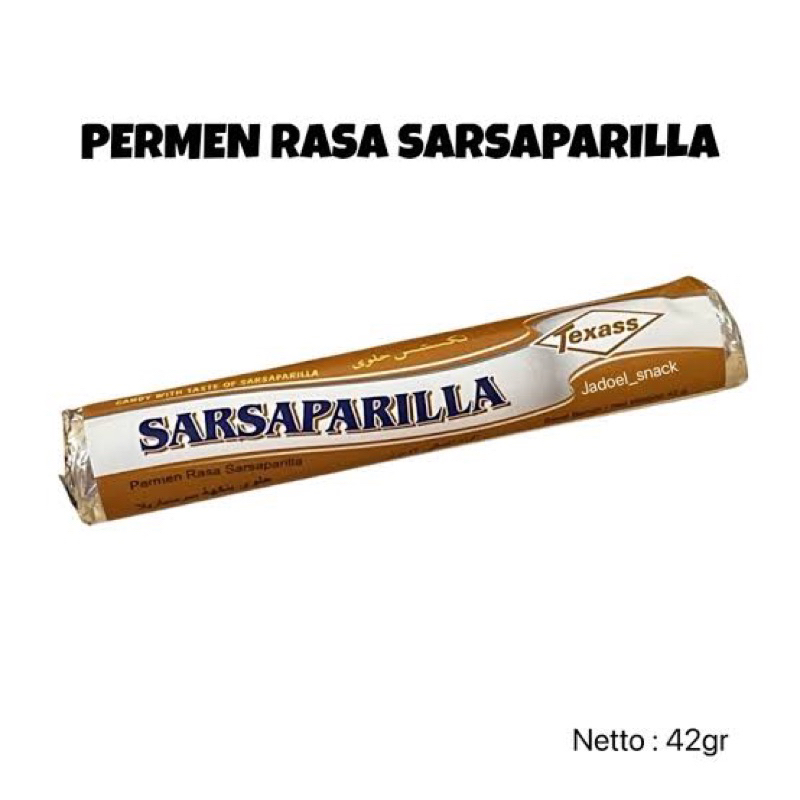 

PERMEN SARSAPARILLA JADUL - Permen Jadul