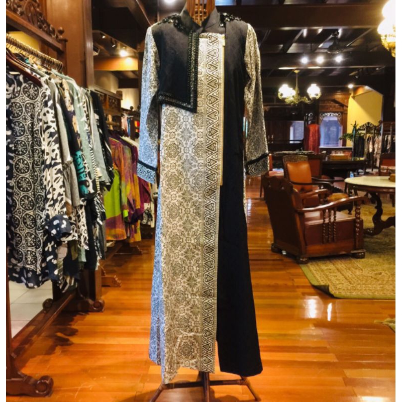 Verna Dress Tenun Songket Payet by Dian Pelangi LIMITED EDITION Busana Muslim Baju Maxi Gamis Kaftan