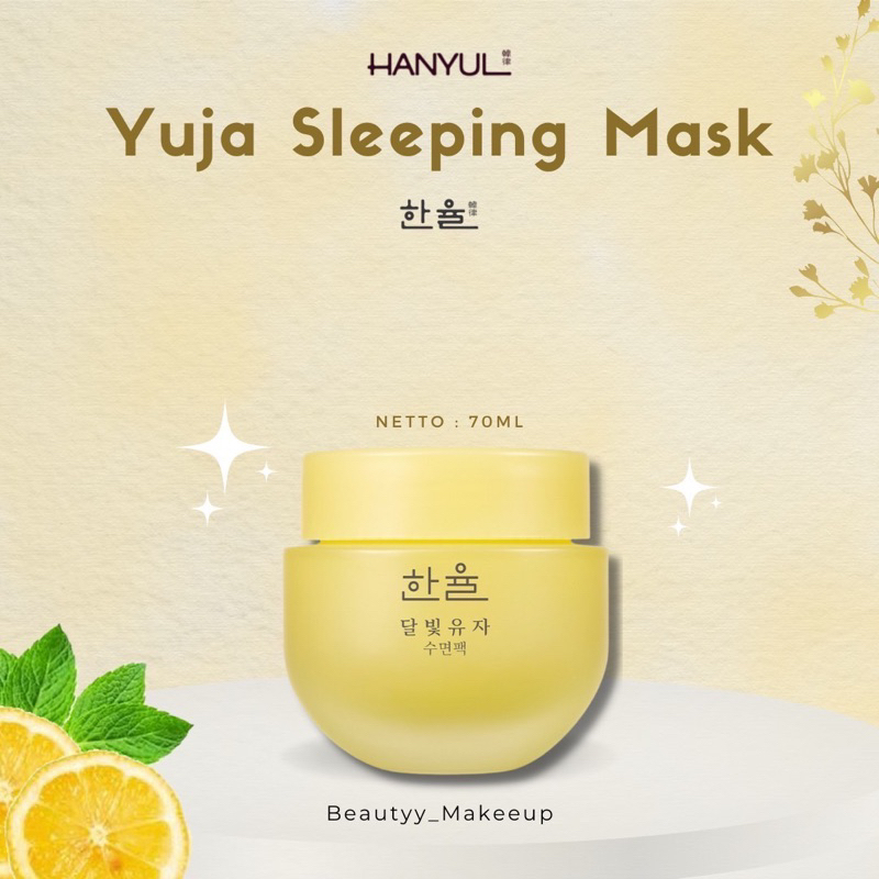 Hanyul Yuja Vitamin Sleeping Mask 70ML