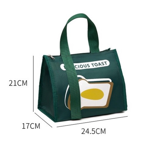 WJ1499 Tas Bekal Lunch Cooler Bag Tempat Penyimpanan Bekal Makanan