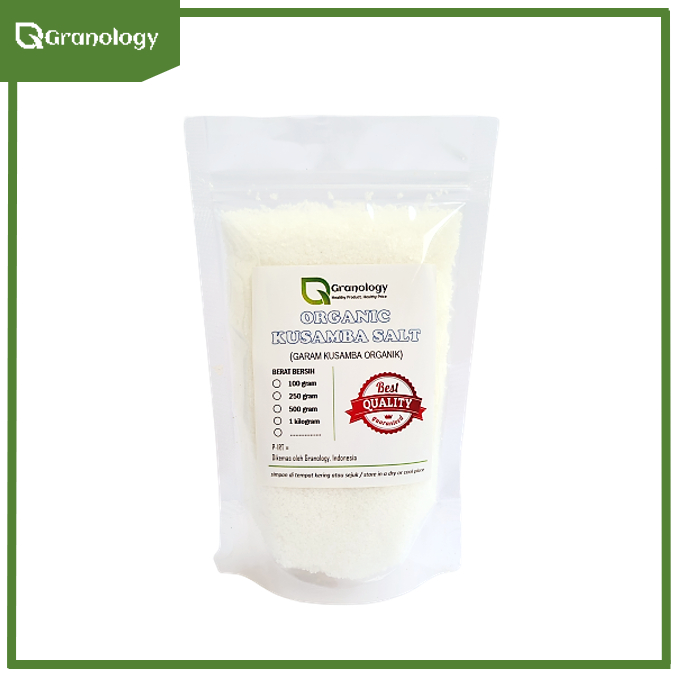 Garam Kusamba Organic / Organic Kusamba Salt (500 gram) by Granology