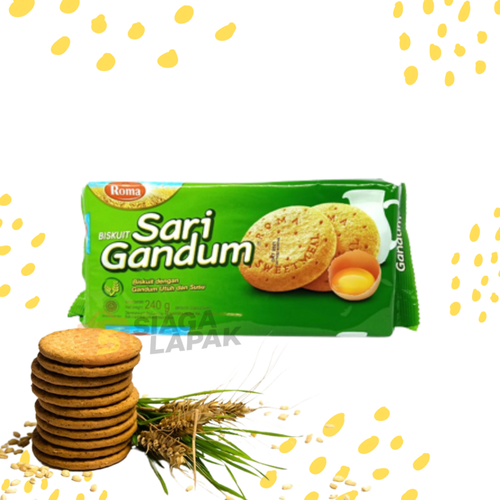 Biskuit Roma Sari Gandum Family Pack 240 gram