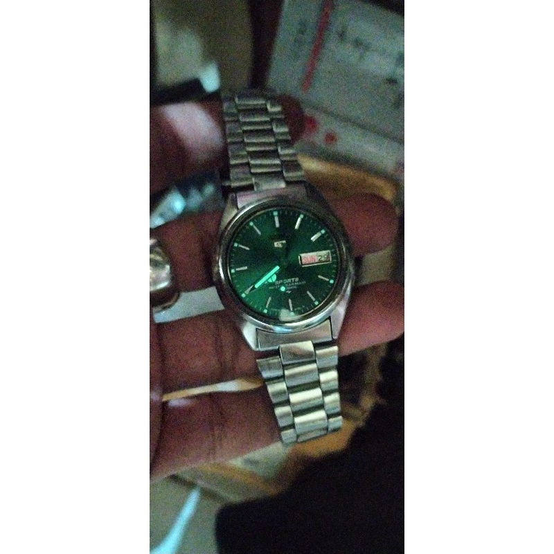 Automatic Ori Seiko 5 cal 7s26A Green dial (SOLD)