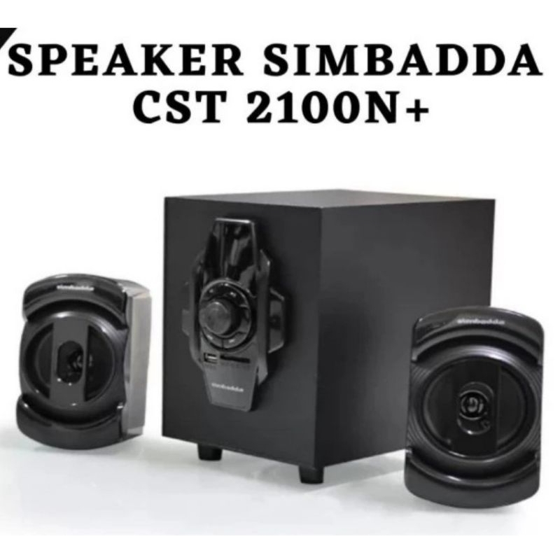 SPEAKER SIMBADDA CST 2100N+ SUBWOOFER BLACK