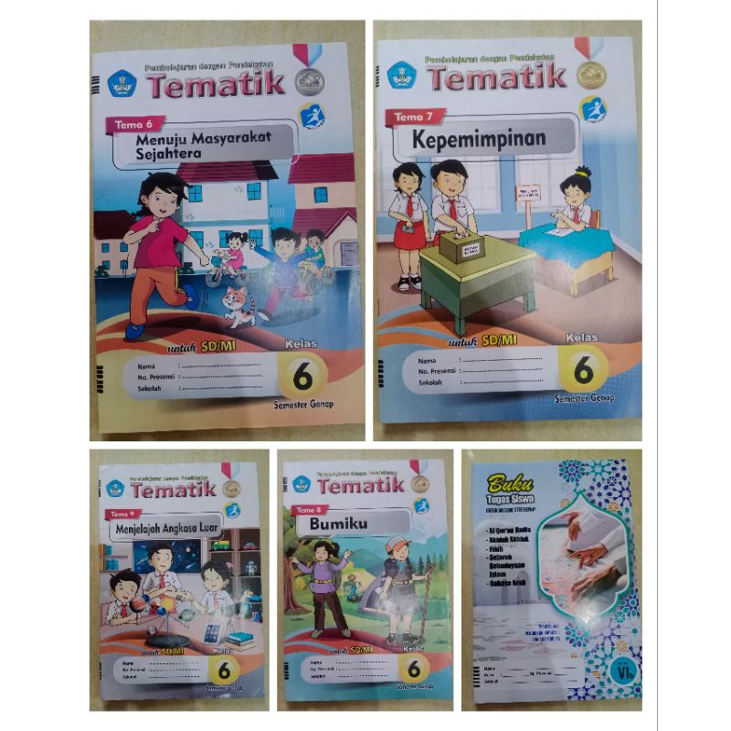 LKS Medali SD Semester 2 Kelas 6 Kurikulum Terbaru Modul Belajar Siswa