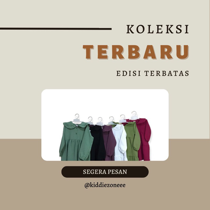 Baju Tunik Anak Gamis Anak Perempuan