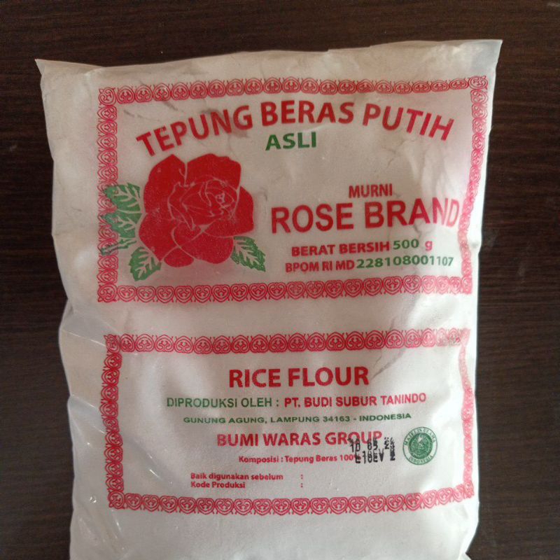 

Tepung Beras Rose Brand 500g