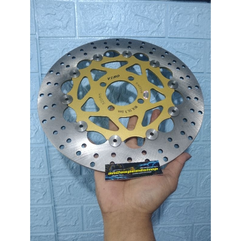 disc brake VIRO racing 320mm/disk piringan cakram model PSM Yamaha/disc brake Yamaha 320mm Jupiter m