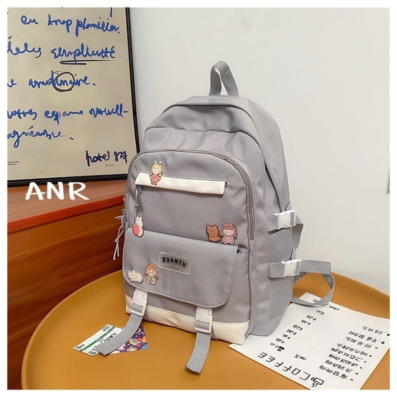 Tas Ransel xuan ANR Sekolah Ransel Korea /Tas Ransel Korea Tas Murah Backpack Wanita Tas Ransel Sekolah Tas Punggung Wanita