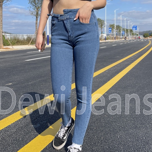 L.A.Outlet J46 wanita hitam murni Jeans Celana Panjang HW Kulot Jeans Boyfriend Jeans Korea Jeans Celana Jeans Impor jeans highwaist celana korean style celana jeans wanita jeans korea celana jeans kulot