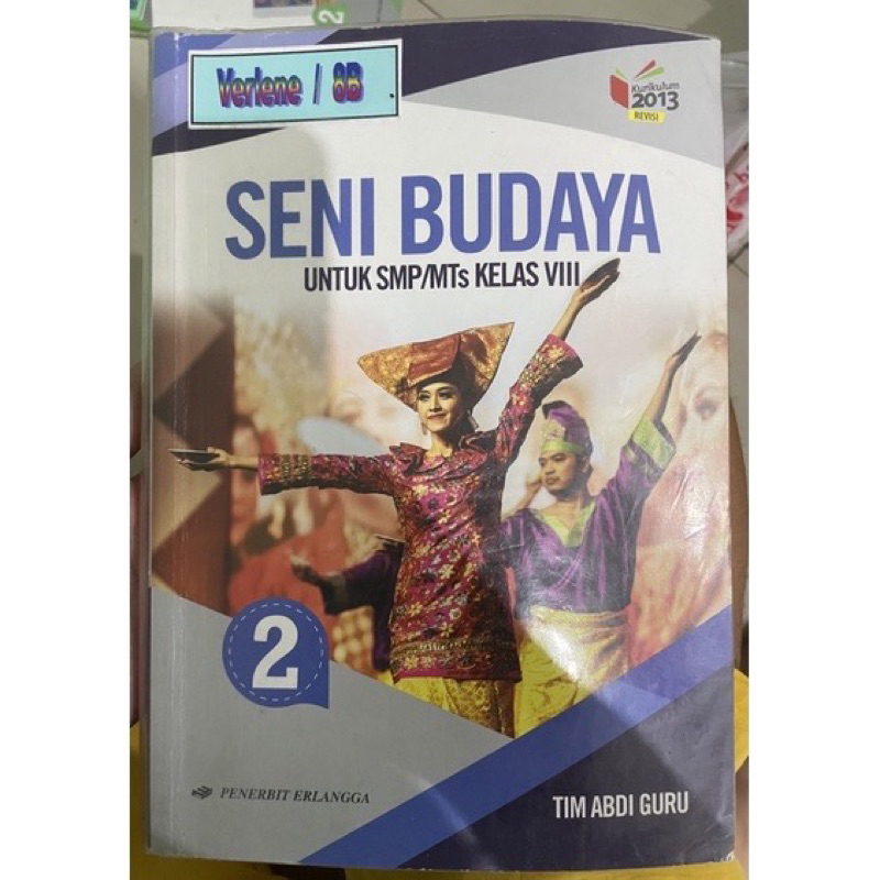 buku seni budaya kelas 8 erlangga