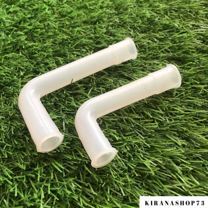 Sambungan L Selang Dispenser Sepasang