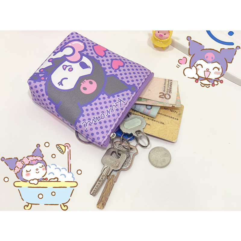 Dompet Koin Sanrio Cinnamoroll Badzmaru Pompompurin My Melody Kuromi