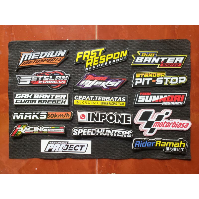 STICKER STIKER KEKINIAN VIRAL RACING DRAG HEREX MOTOR SLEEP ENGINE SPEEDHUNTER