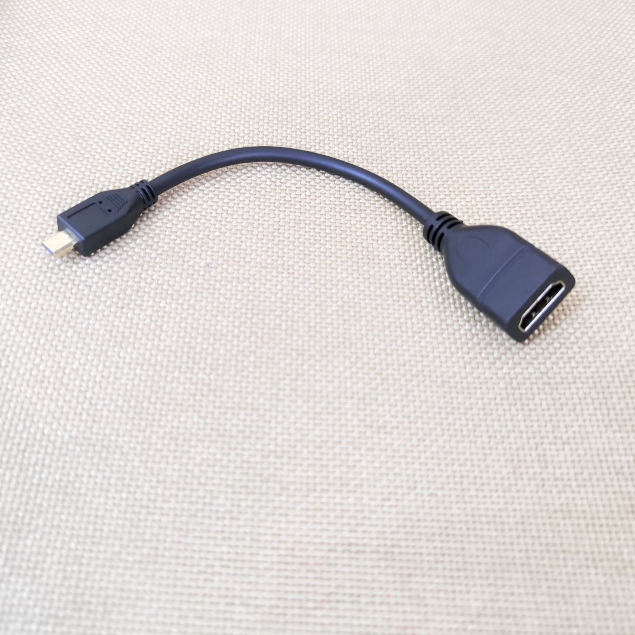 SKU-1302 KABEL MICRO HDMI TO HDMI FEMALE ADAPTER CABLE