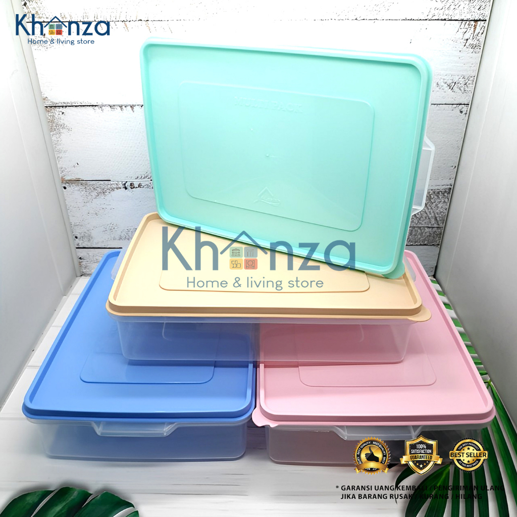 PROMO 4 PCS BOX DONAT TEMPAT MAKANAN FOOD CONTAINER PLASTIK BPA FREE FOOD GRADE