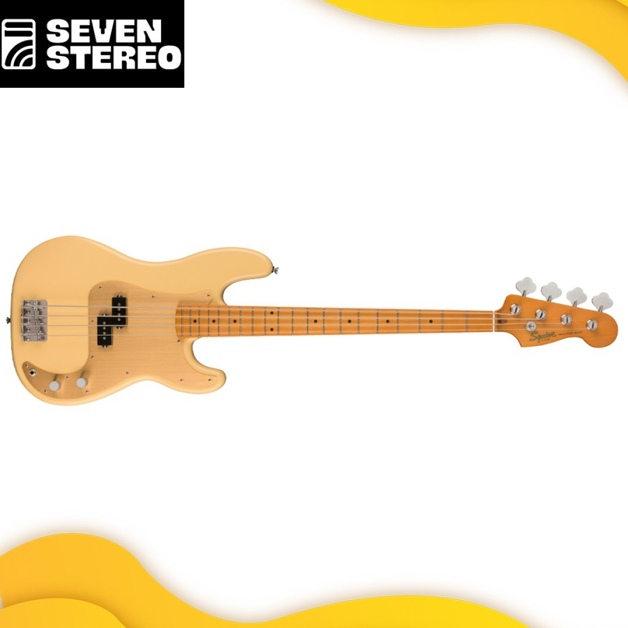 Squier 40th Anniversary Vintage Precision Bass Satin Vintage Blonde